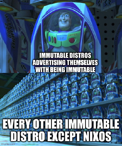 1. Picture: A buzz light year figure with the text „”